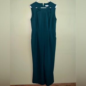 Calvin Klein Emerald Green Jumpsuit